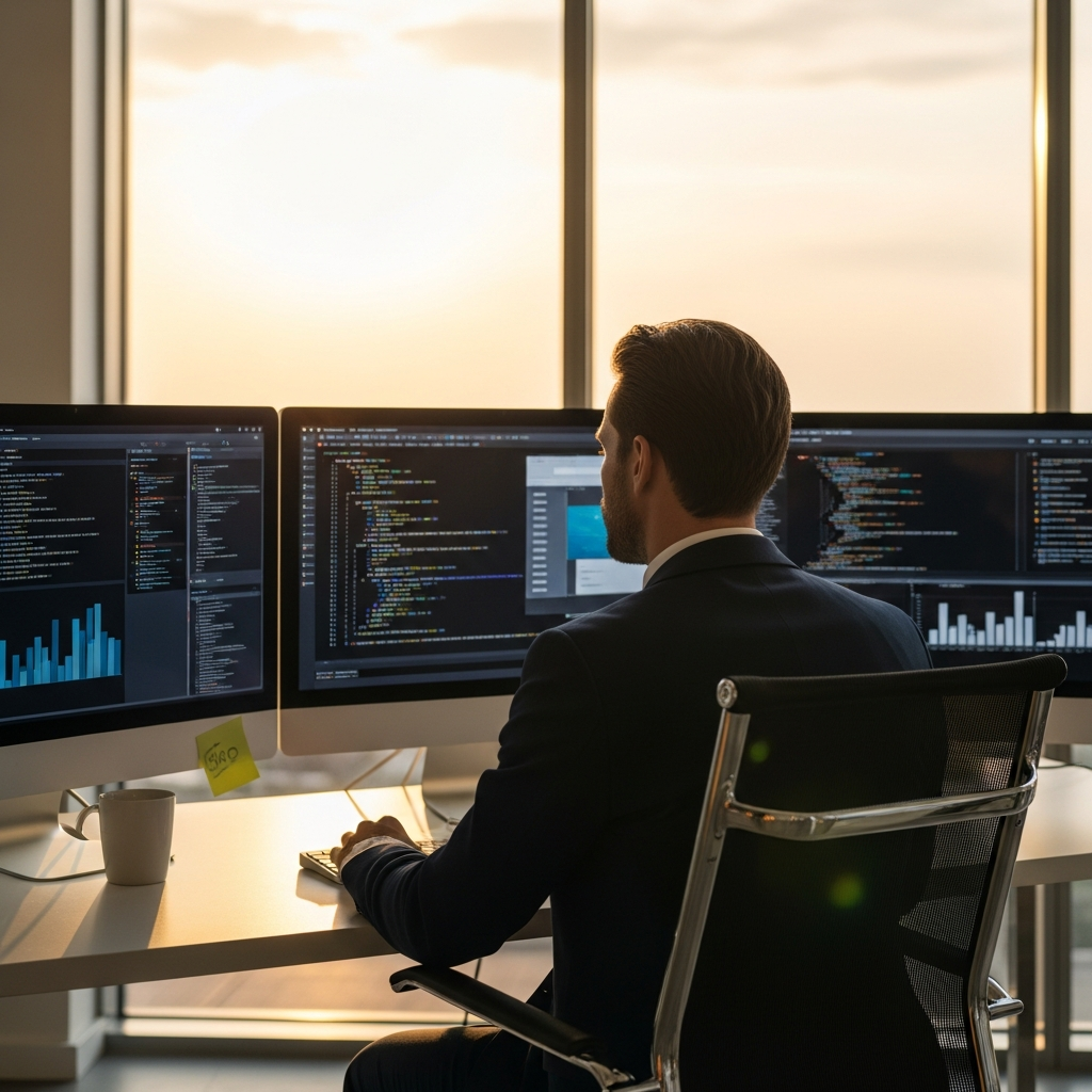 Marc Vandenberghe, CTO d'InnovateLab Brussels, témoignant de l'expertise technique de VisionGraphik